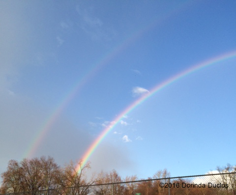 double rainbow me